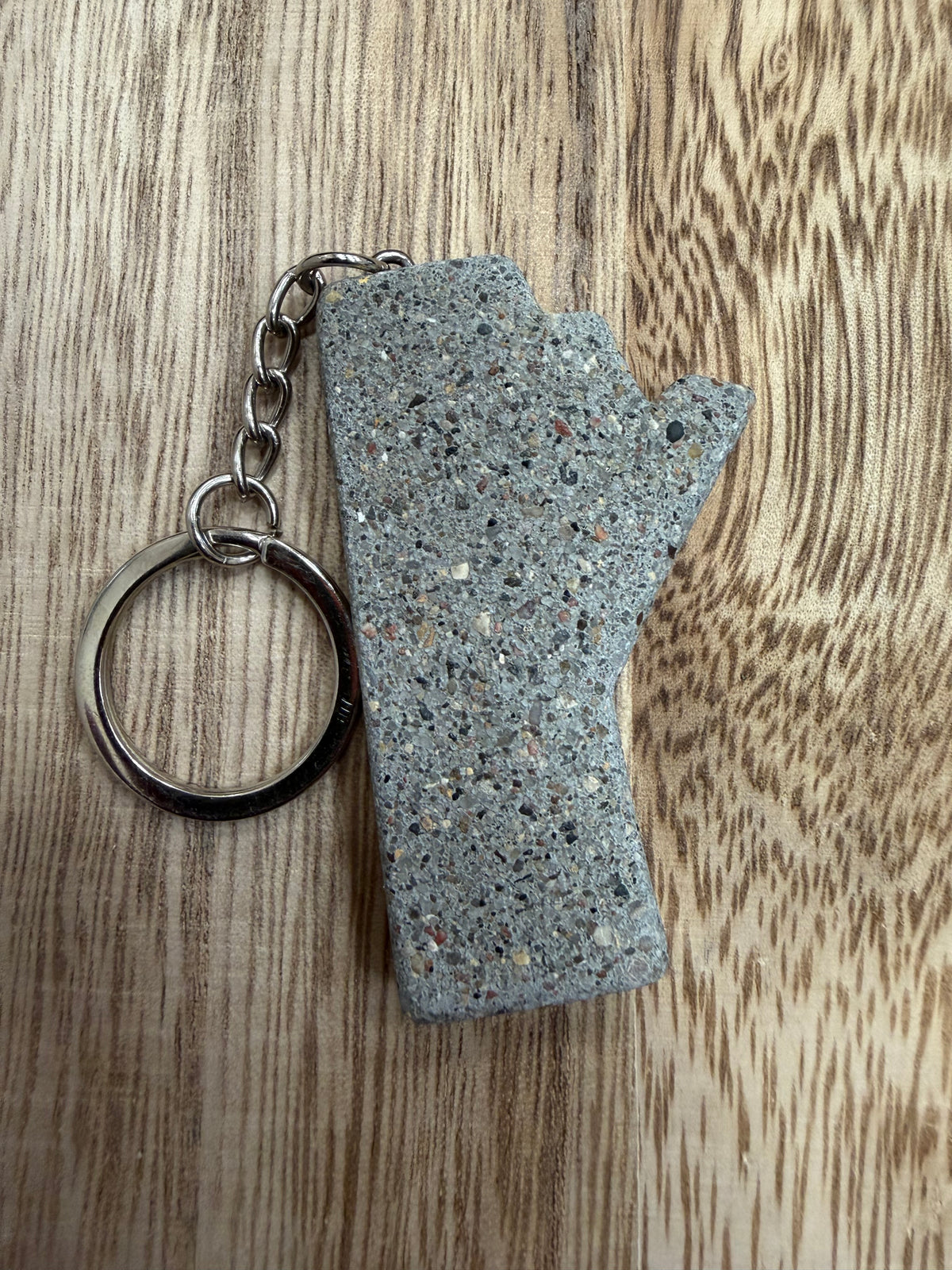 Grey Stone Manitoba Keychain |