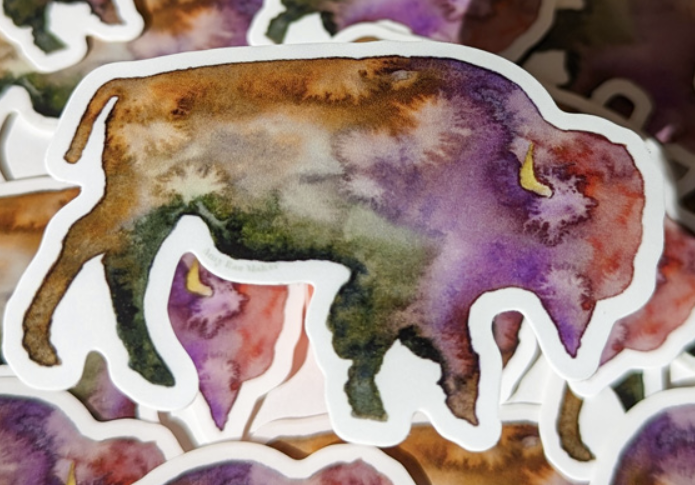 Bison Sticker |