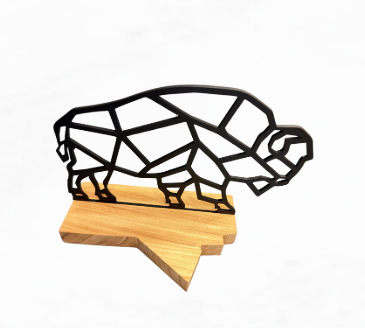 Large Geometric Bison