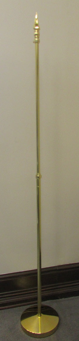 Mât de drapeau d'or | Mât de drapeau ou