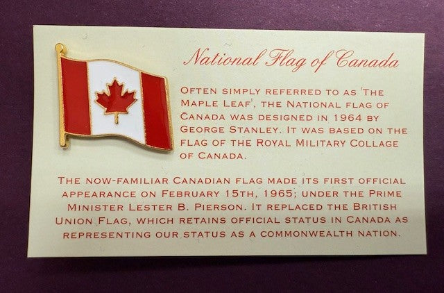 Canada Flag Lapel Pin | Épinglette du drapeau du Canada