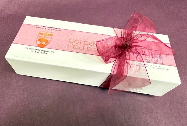 Golden Boy Gold Trio Candles |