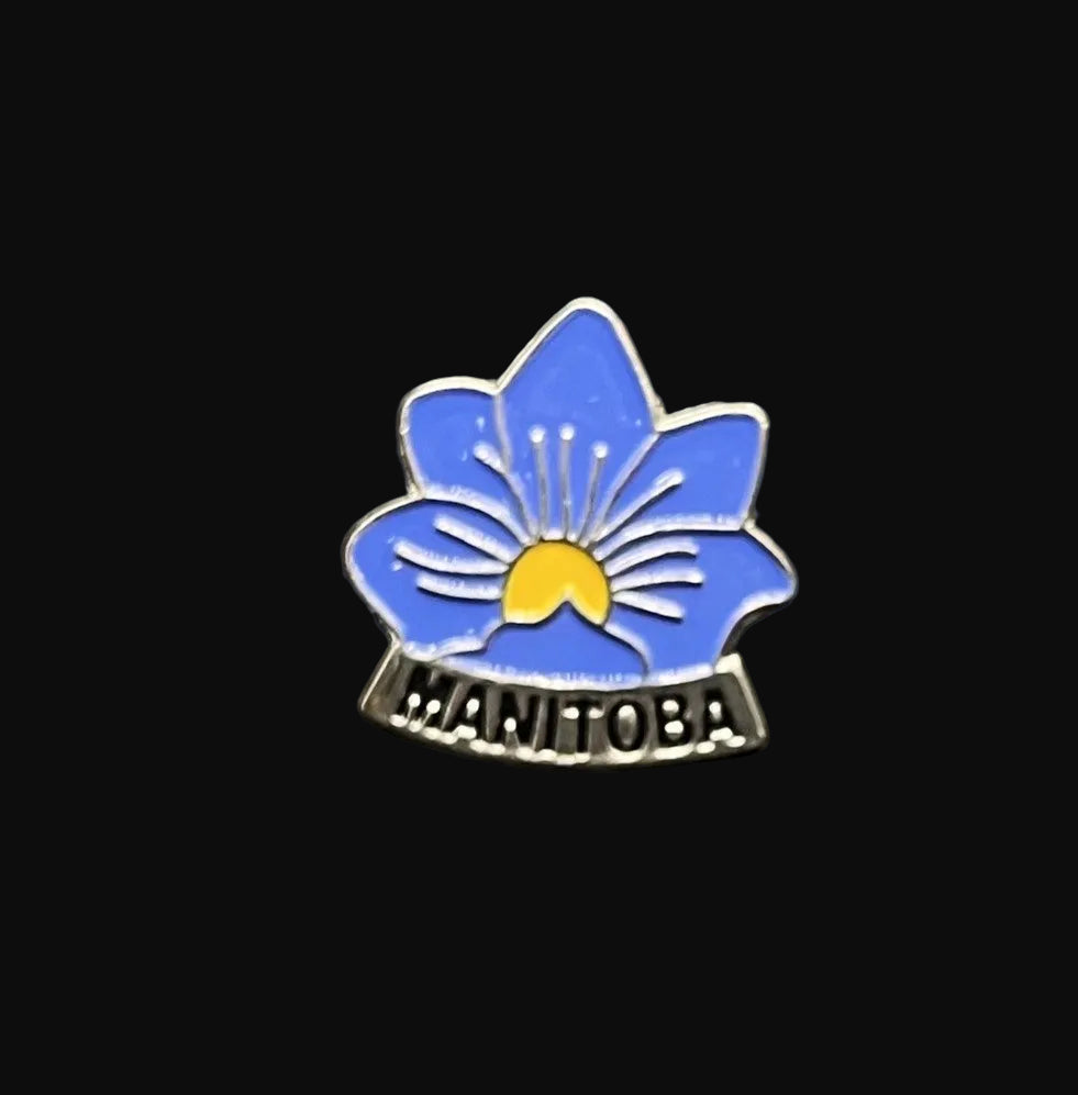 Crocus Flower Lapel Pin | Épinglette fleur de crocus