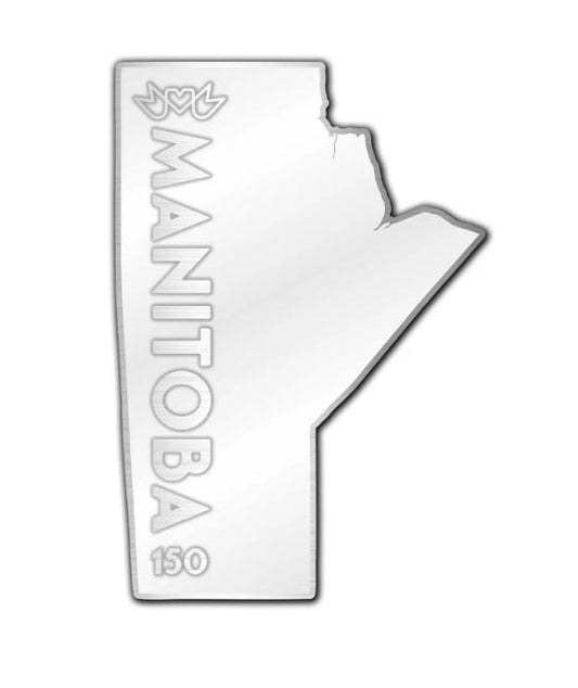 Manitoba 150 Pin - White | Épinglette du Manitoba 150 - Blanc