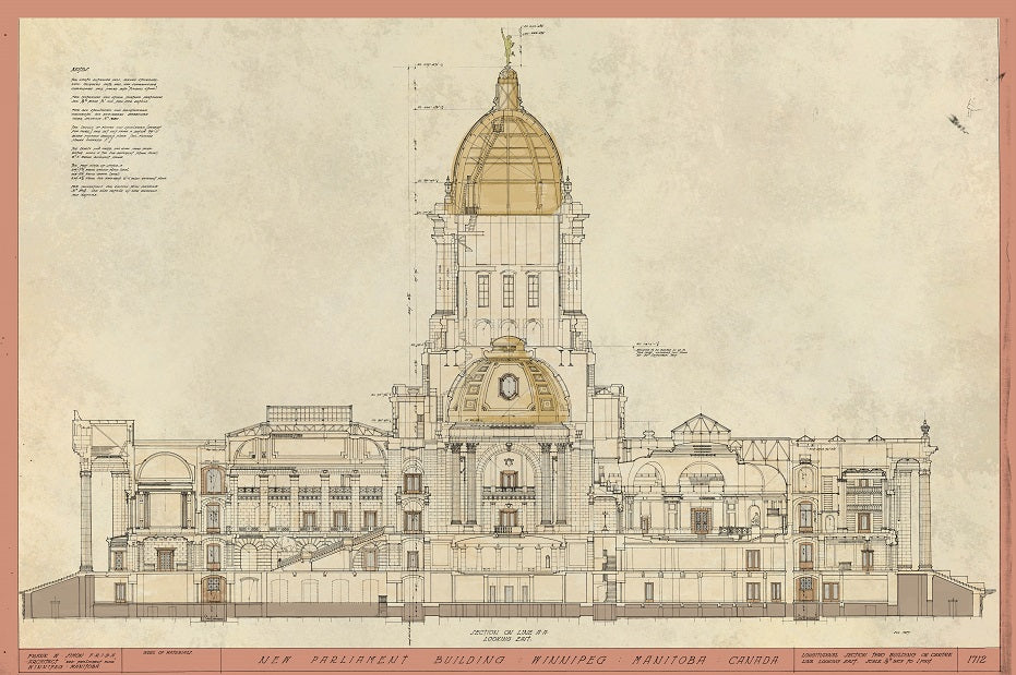 MB Leg Building Poster | Affiche du bâtiment législatif