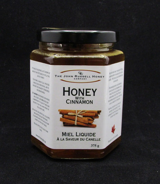 375g Jar of Cinnamon Honey |