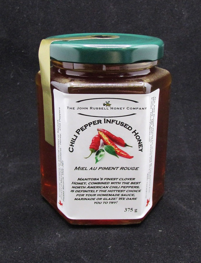 375g Jar of Chili Pepper Honey |