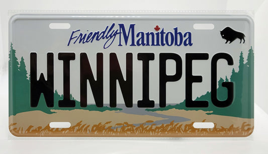 Manitoba Licence Magnet |