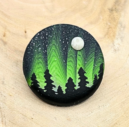 Circular Aurora Pin HM |