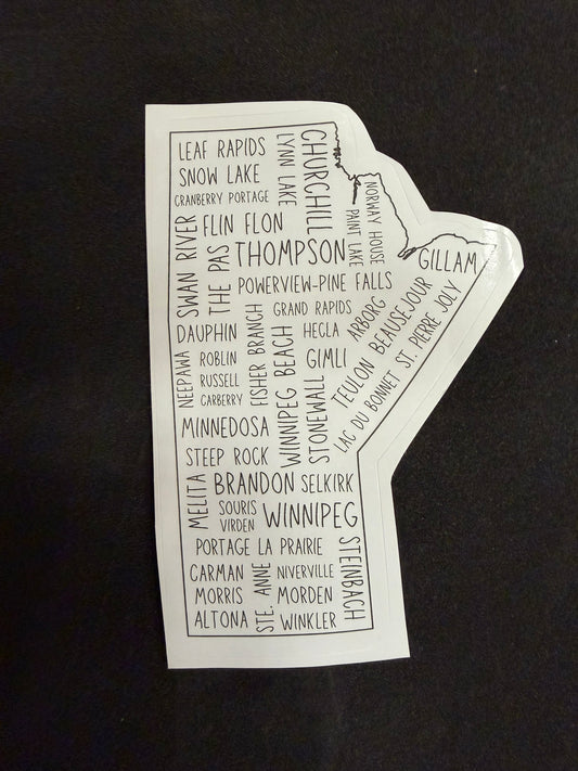MB Map Sticker |