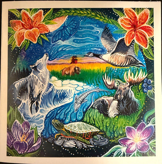 The Spirit Of Manitoba Card H |