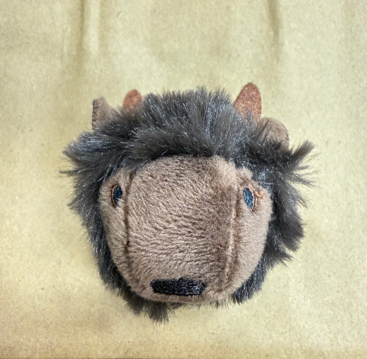 Buffalo Magnet | Aimant de bison en peluche