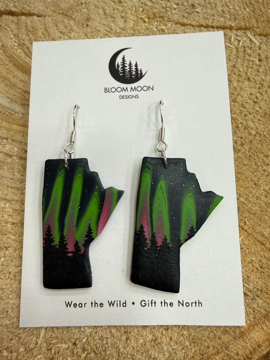 Boucles d'oreilles Manitoba Aurora |
