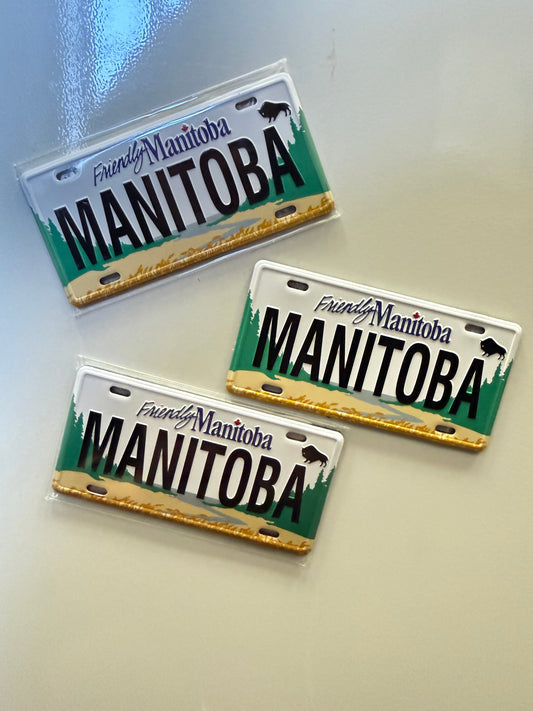 Manitoba Licence Magnet |