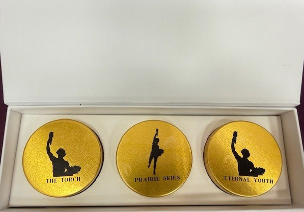 Golden Boy Gold Trio Candles |