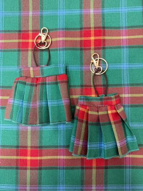 Tartan  Mini Kilt Keychain |