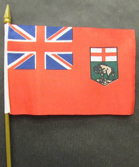 4" x 6" Manitoba Flag | Drapeau du Manitoba 4'''' x 6''''