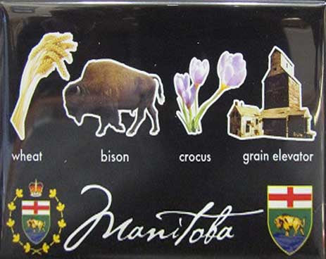 Manitoba Icon Magnet | Aimants des icônes du Manitoba
