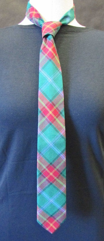Tartan Neck Tie | Cravate Écossais