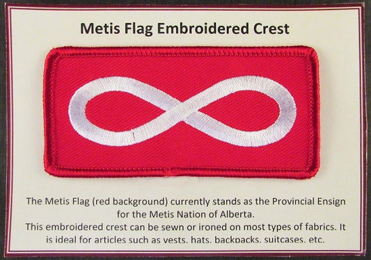 Emblème des Métis rouges | Crête rouge Métis