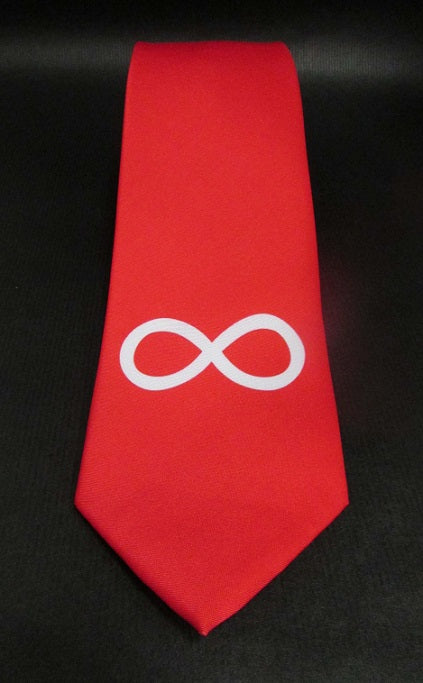 Red Metis Flag Necktie | Cravate Métis (rouge)