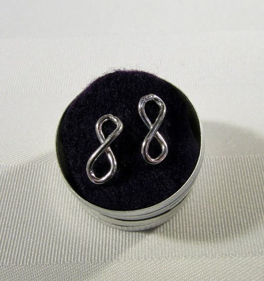 Boucle d'oreille Infinity - Post |